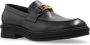 Versace Zwarte Formele Loafers Greca Hardware - Thumbnail 2
