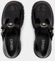 Versace Zwarte Leren Derbies Black Dames - Thumbnail 5