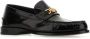Versace Zwarte leren Medusa loafers - Thumbnail 2