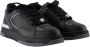 Versace Zwarte Leren Sneakers Gladde Kalfshuid - Thumbnail 2