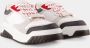 Versace Zwarte leren sneakers Odissea stijl Multicolor Heren - Thumbnail 2