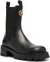 Versace Zwarte Medusa Plaque Detail Laarzen Black Dames - Thumbnail 4