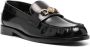 Versace Leren instapper met Medusa-plaquette Black Dames - Thumbnail 3