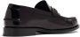 Versace Medusa Plaque Zwarte Kalfleren Mocassins Black Heren - Thumbnail 6