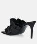 Versace Zwarte platte schoenen met ruches Black Dames - Thumbnail 2