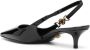 Versace Zwarte sandalen met hak en Medusa-embleem Black Dames - Thumbnail 5