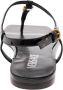 Versace Zwarte Sandalen met Slangenprint Leer Black Dames - Thumbnail 15