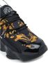 Versace Zwarte Sneakers met Glanzende Inzetstukken - Thumbnail 2
