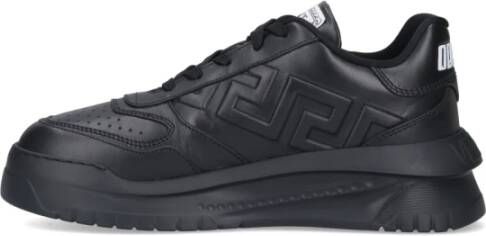 Versace Zwarte Sneakers Stijlvol Model Zwart Heren
