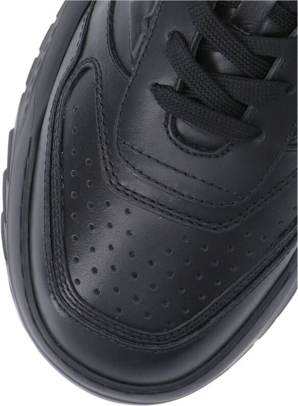Versace Zwarte Sneakers Stijlvol Model Zwart Heren