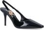 Versace Zwarte sandalen met hak en Medusa 95-embleem Black Dames - Thumbnail 2