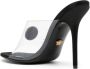 Versace Zwarte Transparante Sandalen met Medusa Detail Zwart Dames - Thumbnail 2