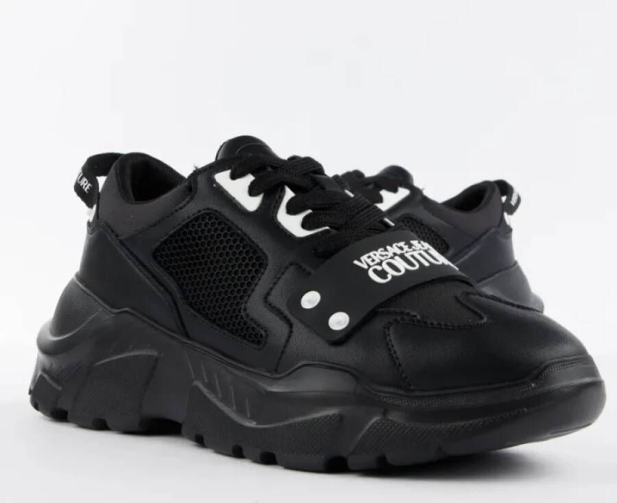 Versace Zwarte Urban Streetwear Sneakers SC4