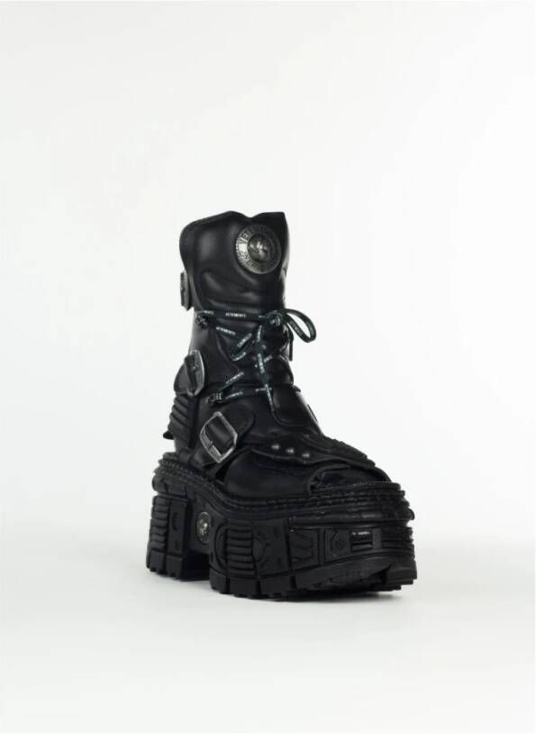 Vetements Chunky Leren Unisex Laarzen