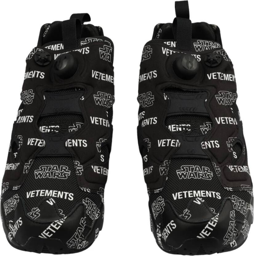 Vetements Moderne Comfort Sneakers Zwart Heren