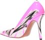 Vetements Stiletto -pompen met een patroon Roze Dames - Thumbnail 4