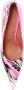 Vetements Stiletto -pompen met een patroon Roze Dames - Thumbnail 5