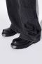 Vetements Zwarte Platform Loafers met Ingeprint Logo Black Heren - Thumbnail 2