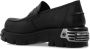 Vetements Zwarte Platform Loafers met Ingeprint Logo Black Heren - Thumbnail 5