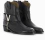 Via Roma 15 Ankle Boots Zwart Dames - Thumbnail 2