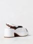Via Roma 15 Elegante Witte Sandalen met Hak - Thumbnail 2