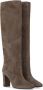 Via Roma 15 Boots & laarzen GRAUER WILDLEDER HOHER STIEFEL MIT ABS in grijs - Thumbnail 3