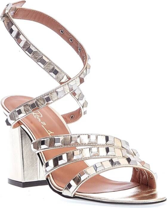 Via Roma 15 High Heel Sandals Beige Dames