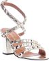 Via Roma 15 High Heel Sandals Beige Dames - Thumbnail 2