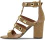 Via Roma 15 High Heel Sandals Bruin Dames - Thumbnail 3