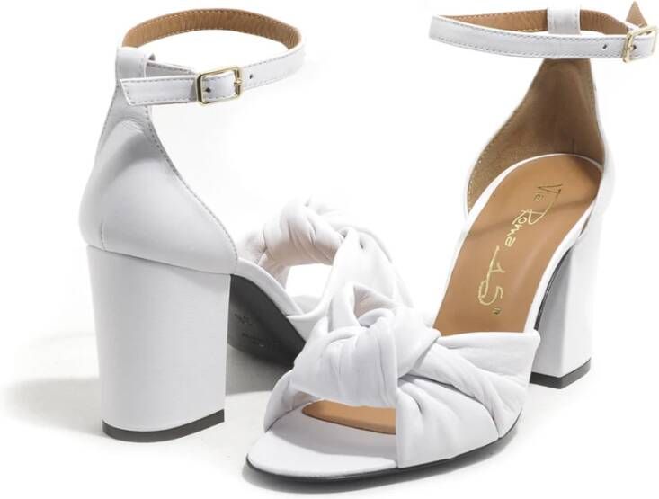 Via Roma 15 High Heel Sandals White Dames