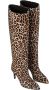 Via Roma 15 Leopard Animalier Print Mode Sneakers - Thumbnail 2