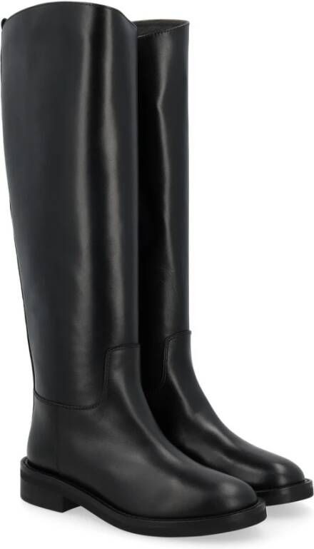 Via Roma 15 Hoge Laarzen Black Dames