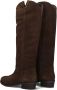 VIA ROMA 15 Laarzen Dames Malibu 3981 Maat: 39 Materiaal: Suède Kleur: Cognac - Thumbnail 4