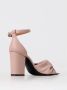 Via Roma 15 Leren Sandalen met Blokhak - Thumbnail 2