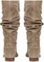 Via Roma 15 Ruched Suede Leren Enkellaarsjes - Thumbnail 2