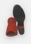 Via Roma 15 Heeled Mules Rood Dames - Thumbnail 3