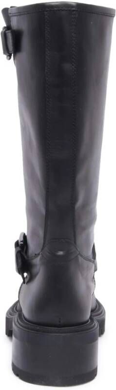 Via Roma 15 Vintage Effect Boot Venice Nero