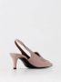 Via Roma 15 Zwarte Leren Pumps met Puntneus - Thumbnail 2