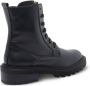 Via Roma 15 Zwarte Leren Veterschoenen - Thumbnail 2