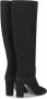 Via Roma 15 Boots & laarzen SCHWARZ WILDLEDER HOHER STIEFEL MIT AB in zwart - Thumbnail 2