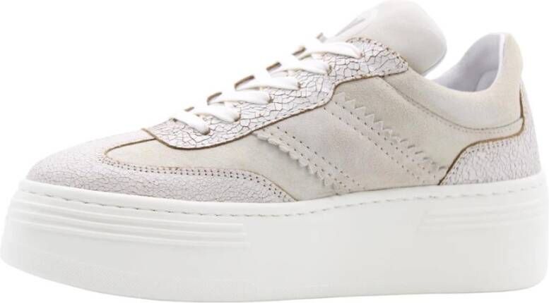 Via Vai Boomvalkje Sneaker Beige Dames