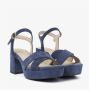 Via vai 58071 Cassia 02-1052 Blue Sandalen - Thumbnail 4