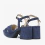 Via vai 58071 Cassia 02-1052 Blue Sandalen - Thumbnail 5