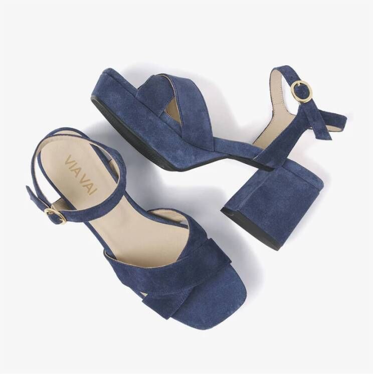 Via Vai Cassia Six Sandalen Blue Dames