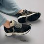 VIA VAI Lage Sneakers Dames Danae Reese Maat: 36 Kleur: Zwart - Thumbnail 6