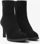 VIA VAI Enkellaarsjes Dames Laarzen Damesschoenen Suède 61064 Fallon Zwart - Thumbnail 4
