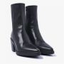 VIA VAI Enkellaarsjes Dames Kailee Fay Maat: 41 Materiaal: Leer Kleur: Zwart - Thumbnail 12