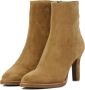 VIA VAI Enkellaarsjes Dames Laarzen Damesschoenen Suède 61064 Fallon Camel - Thumbnail 2