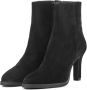 VIA VAI Enkellaarsjes Dames Laarzen Damesschoenen Suède 61064 Fallon Zwart - Thumbnail 7