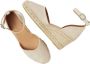 Via Vai Flora Braid Beige Sleehak Sandalen Beige Dames - Thumbnail 35